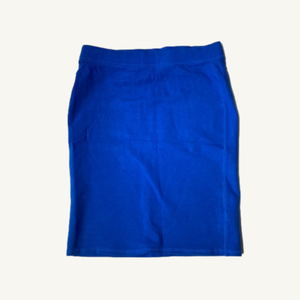 Old Navy Bright Blue Mid Length High Waisted Skirt Size Extra Small